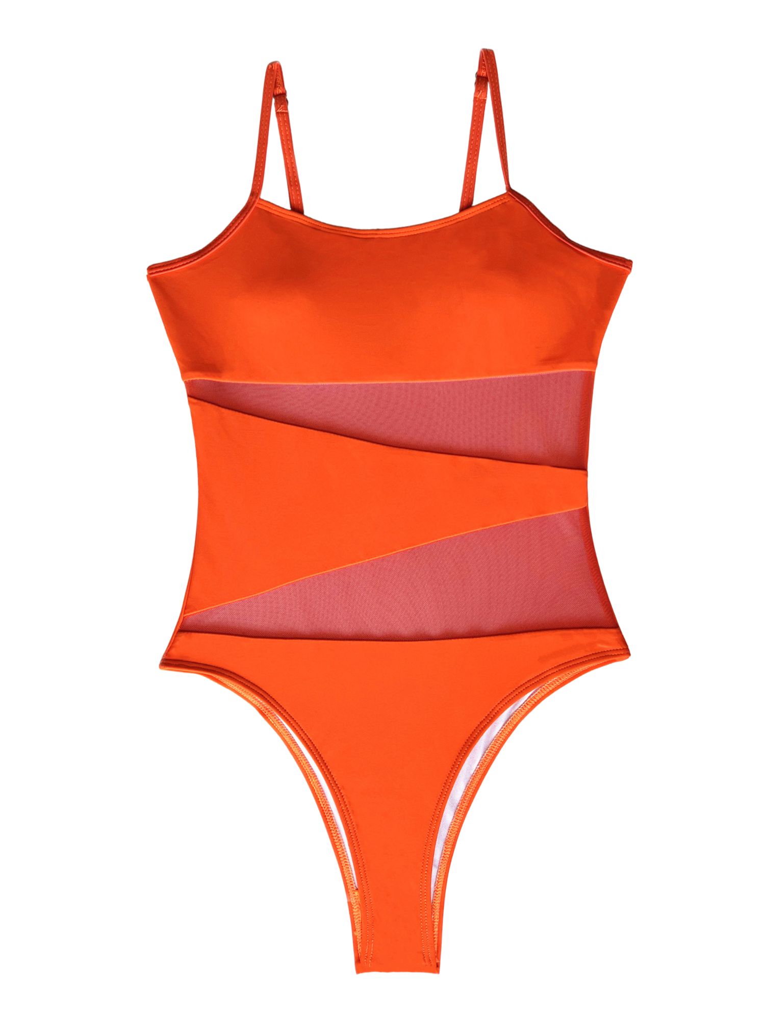 'Miami' Cut-out Mesh Swimsuit (3 Colors) sold by Goodnight Macaroon