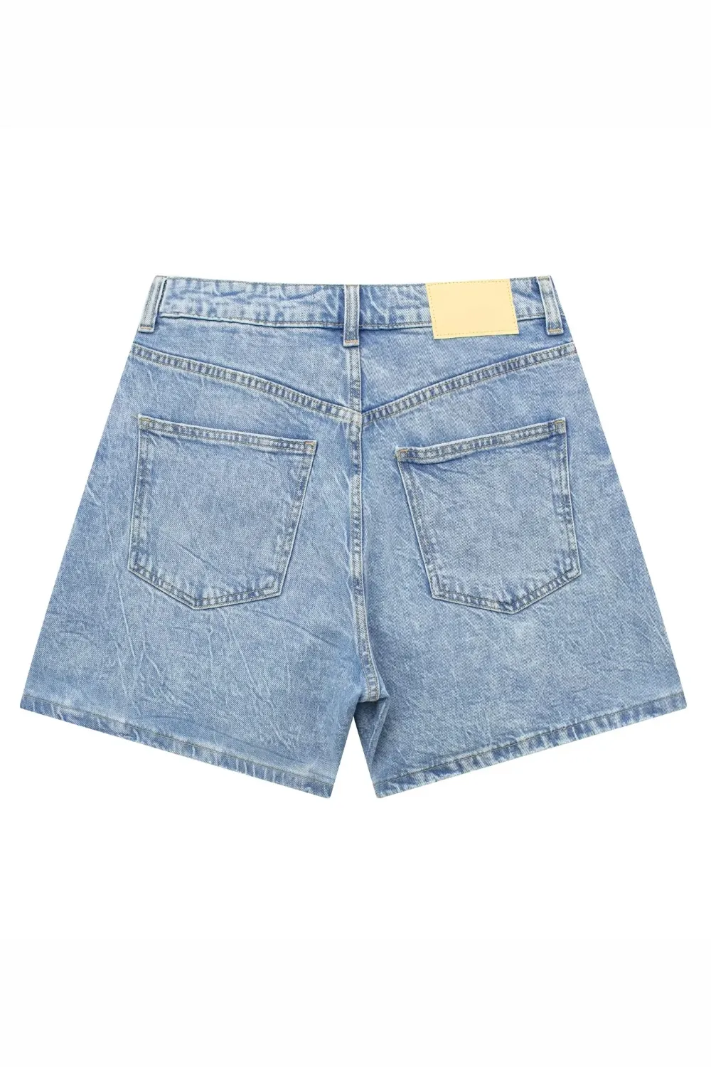 'Blaire' Washed High Waist Denim Shorts (2 Colors) sold by Goodnight Macaroon product image thumbnail 3