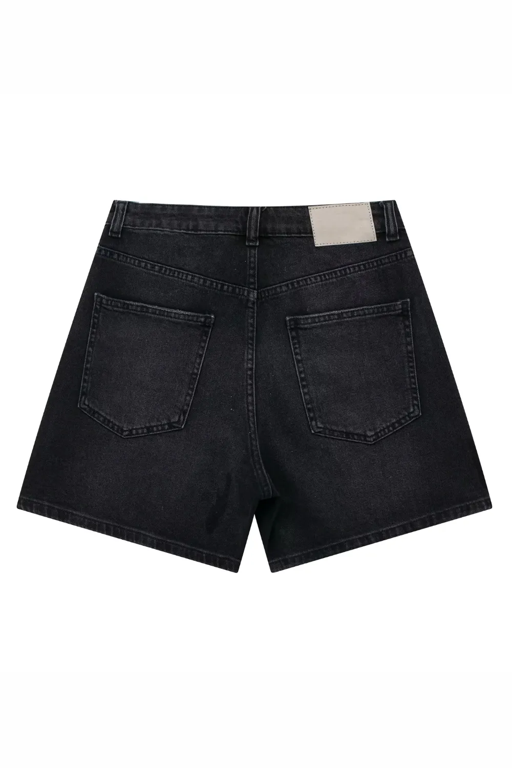 'Blaire' Washed High Waist Denim Shorts (2 Colors) sold by Goodnight Macaroon product image thumbnail 4