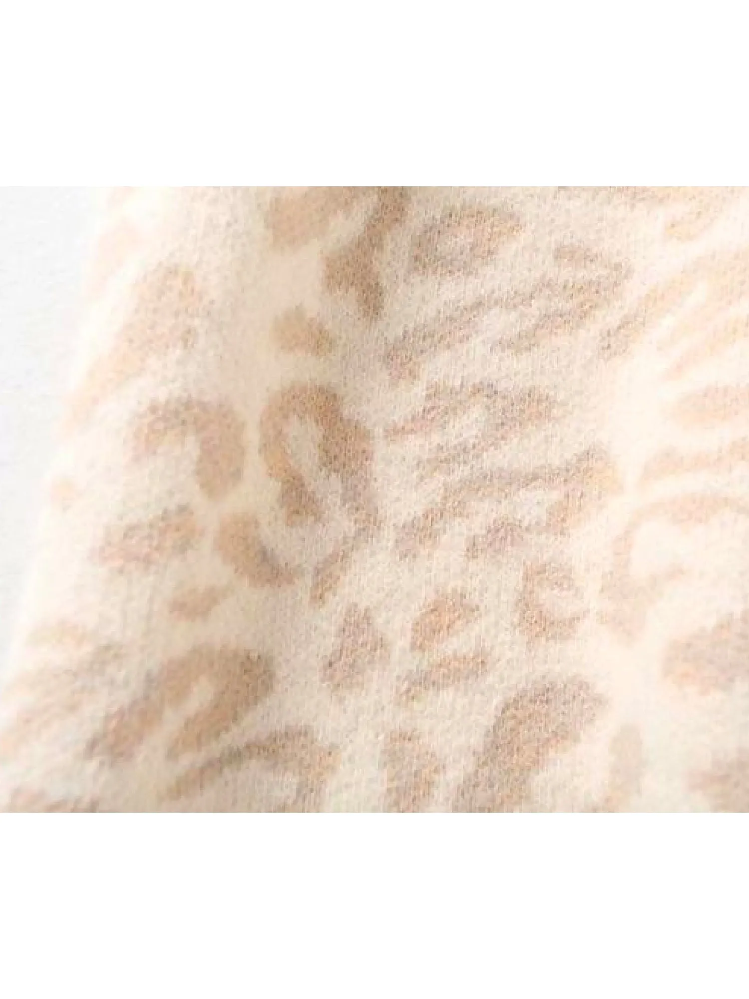 'Kanya' Crewneck Leopard Print Sweater (3 Colors) sold by Goodnight Macaroon product image thumbnail 5