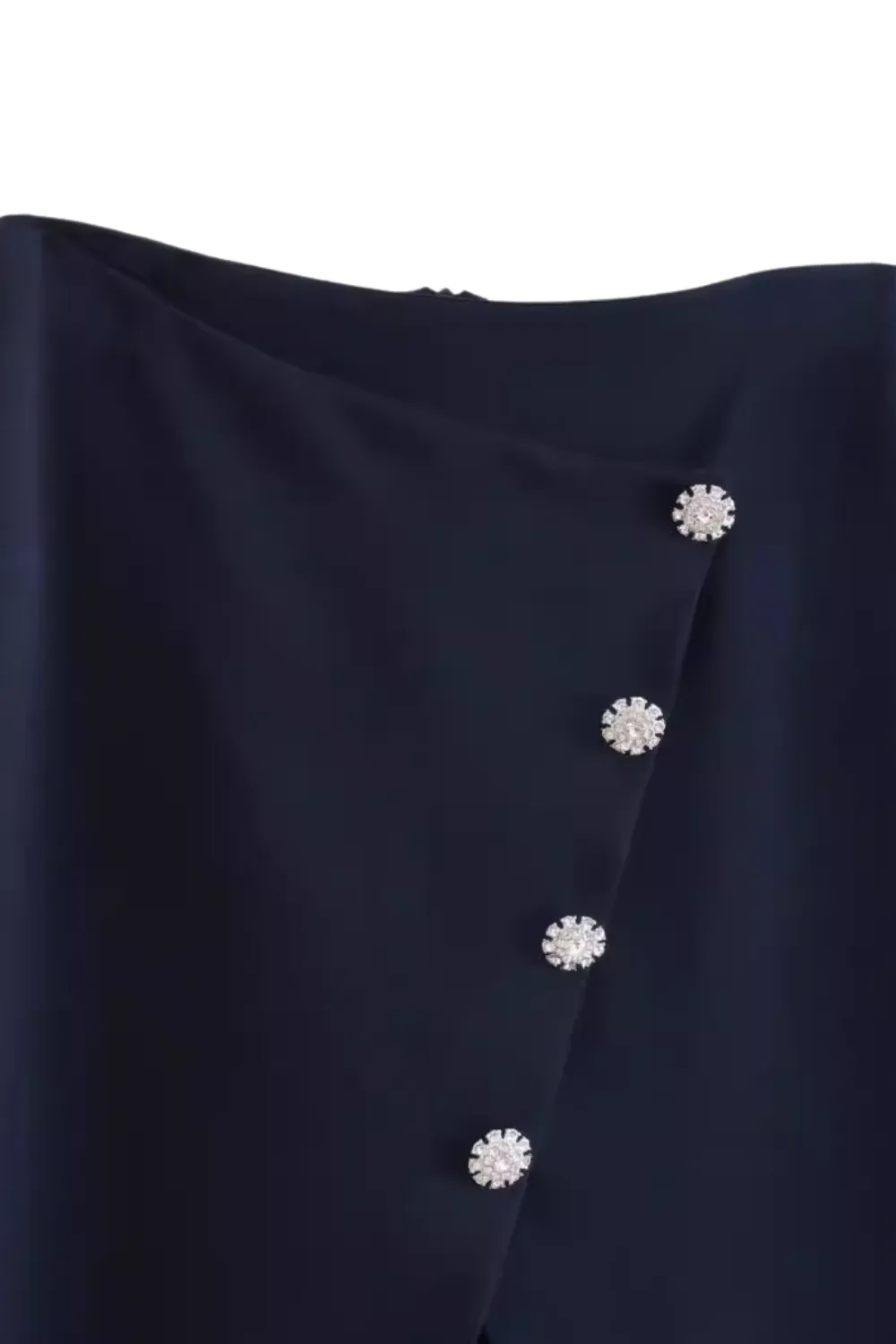 'Agnes' Slit Midi Skirt (2 Colors) sold by Goodnight Macaroon product image thumbnail 3