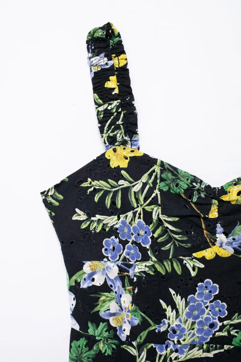 ‘Erin’ Floral Print Midi Dress sold by Goodnight Macaroon product image thumbnail 3