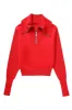 'Fiona' Half-Zip Knitted Sweater (2 Colors) sold by Goodnight Macaroon