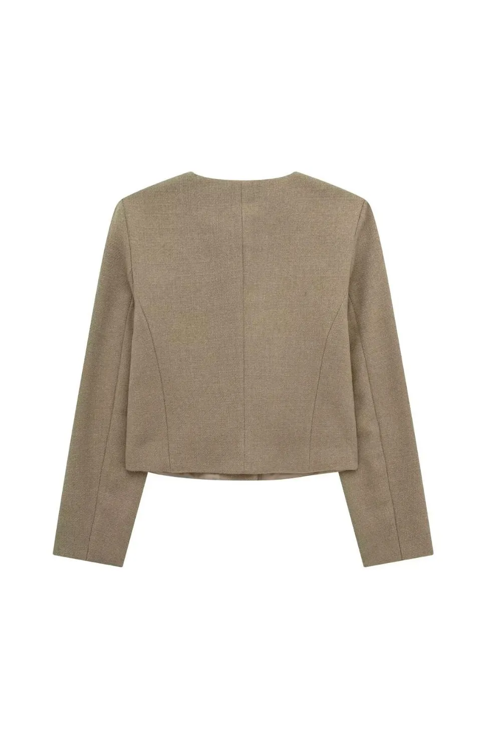 'Lily'Flap-Decorated Pocket Coat sold by Goodnight Macaroon product image thumbnail 2