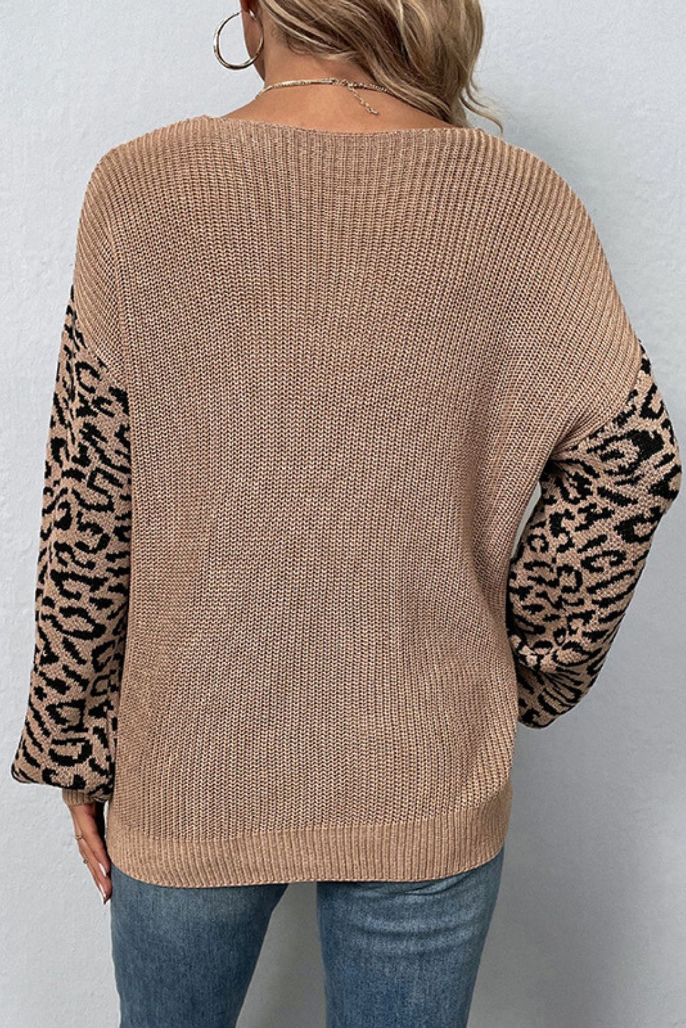'Felina' Leopard Print Sweater (4 Colors) sold by Goodnight Macaroon product image thumbnail 4