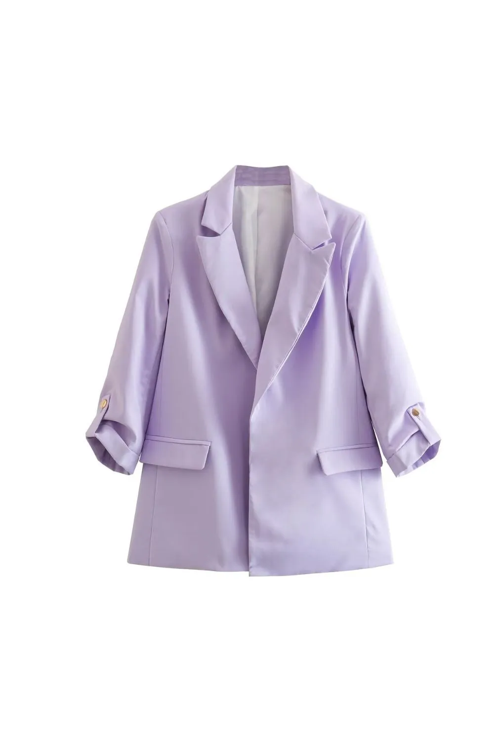 'Marley'Roll-up Sleeve Casual Blazer sold by Goodnight Macaroon product image thumbnail 2