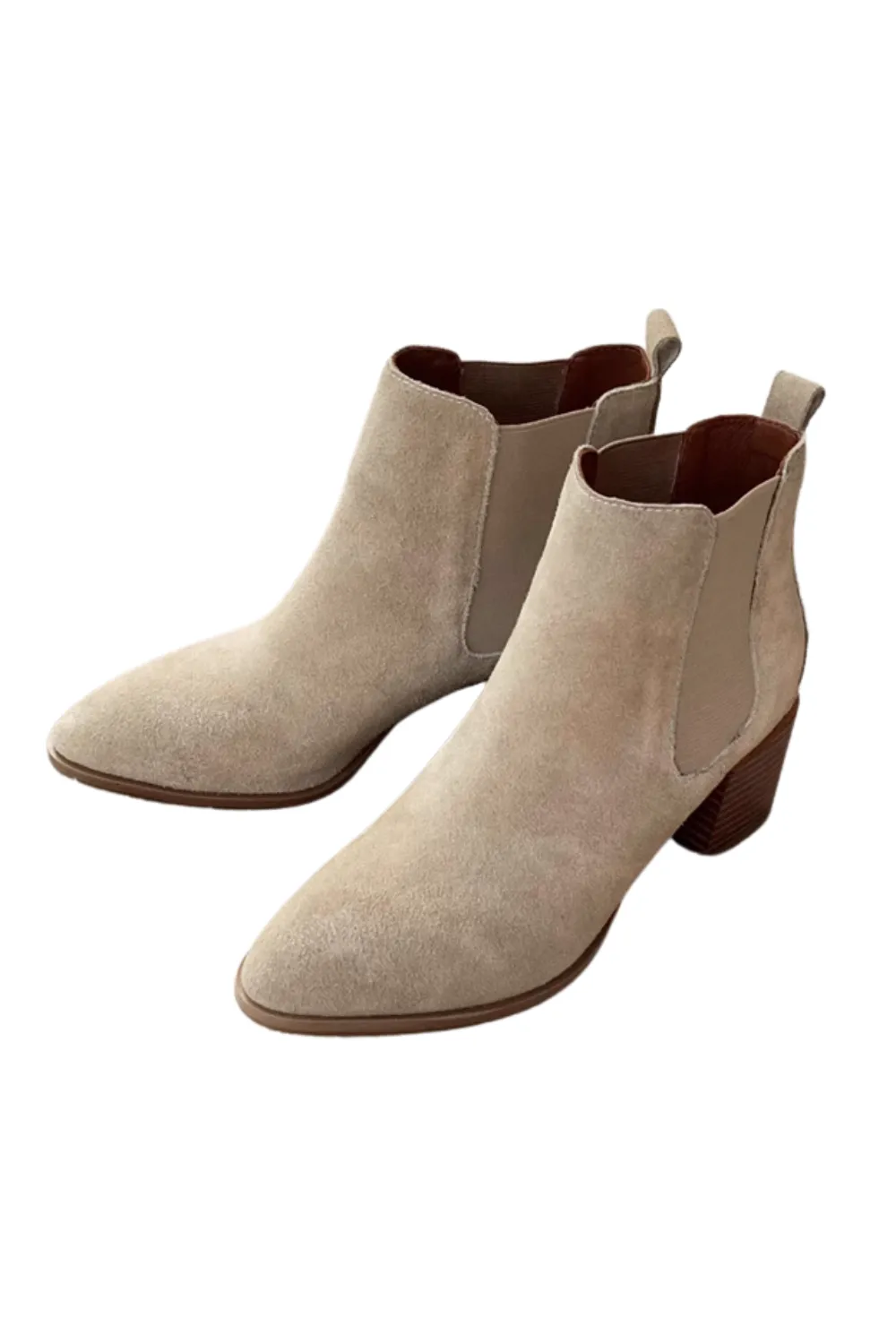 'Eloise' Velvet High-Heel Pointy Boots (3 Colors) sold by Goodnight Macaroon