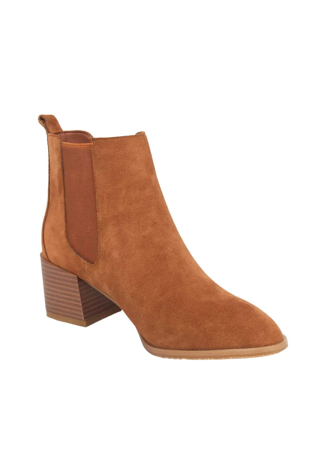 'Eloise' Velvet High-Heel Pointy Boots (3 Colors) sold by Goodnight Macaroon product image thumbnail 2