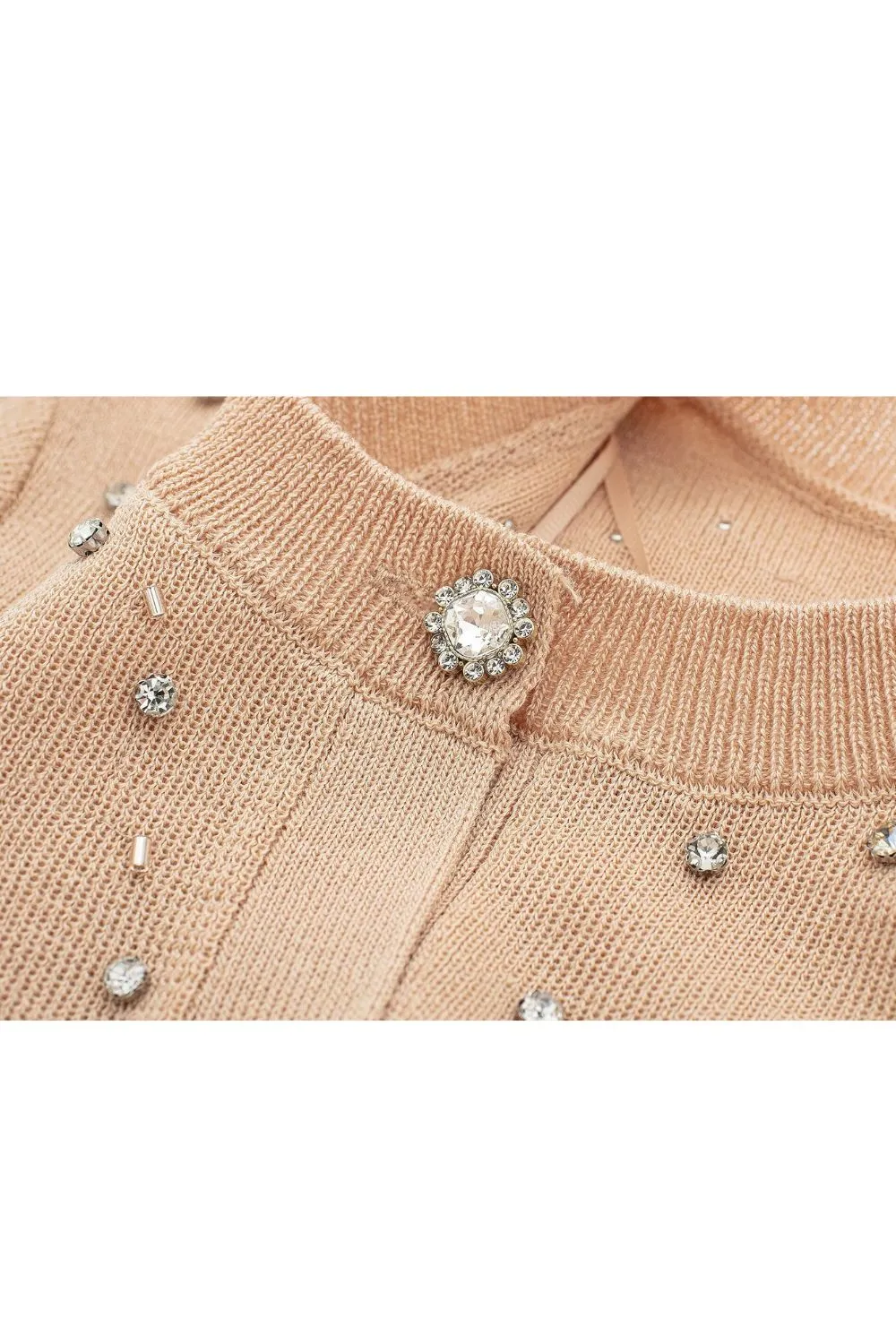 'Sophia' Pearl Knit Cardigan sold by Goodnight Macaroon product image thumbnail 4