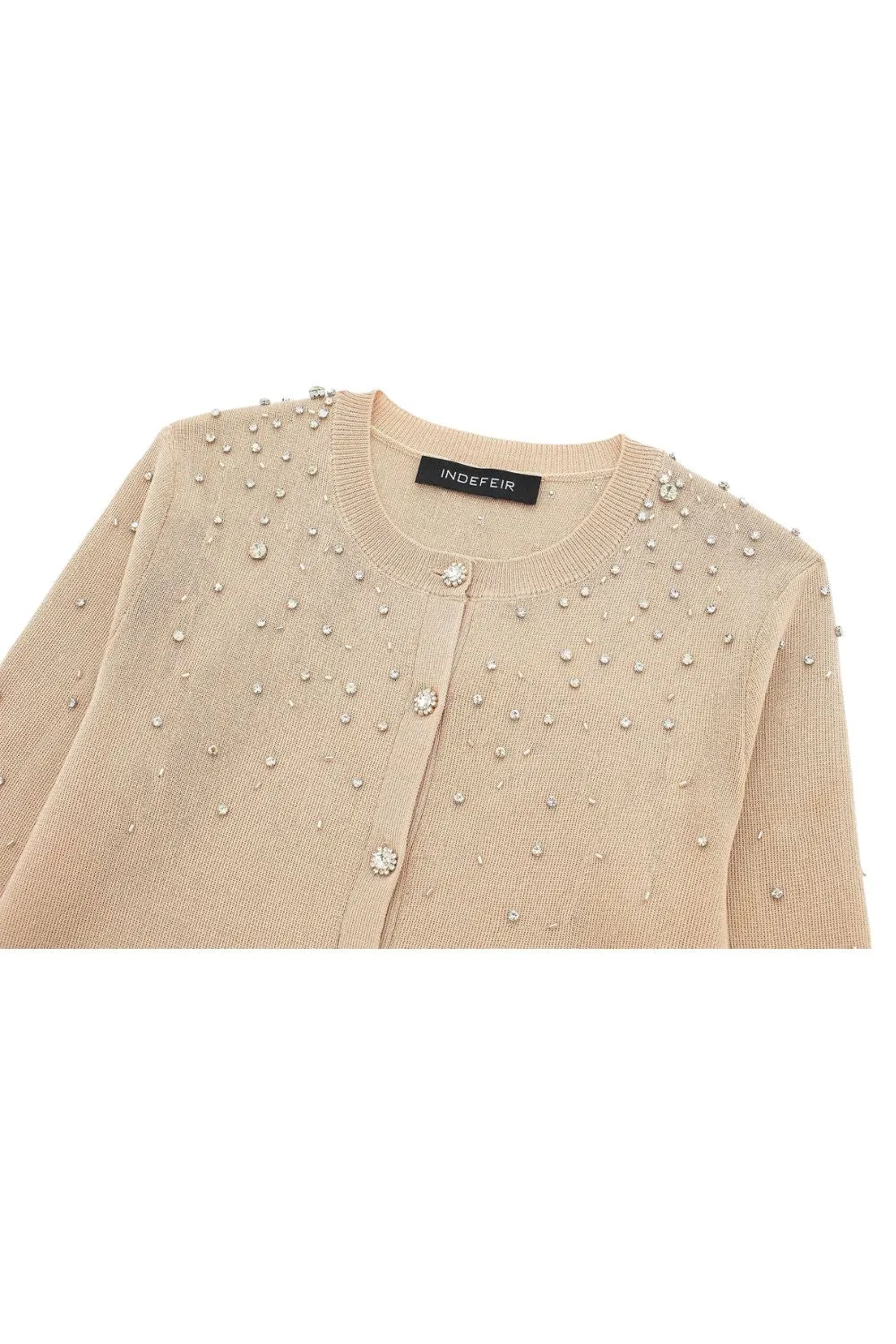 'Sophia' Pearl Knit Cardigan sold by Goodnight Macaroon product image thumbnail 3