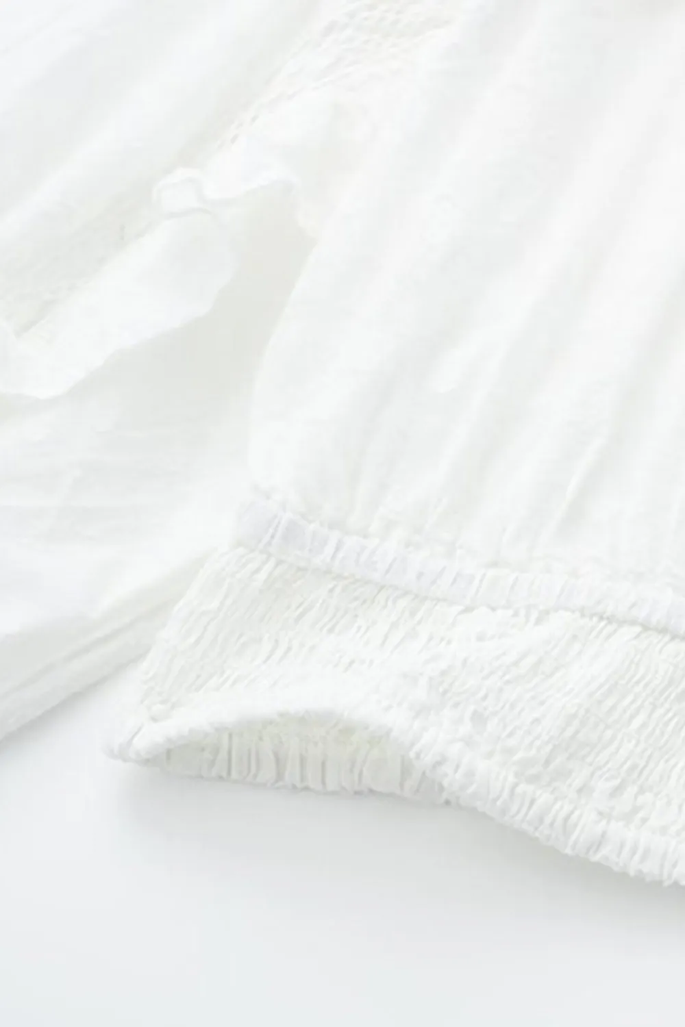 'Maggie' V-Neck Lace Layered Top sold by Goodnight Macaroon product image thumbnail 5