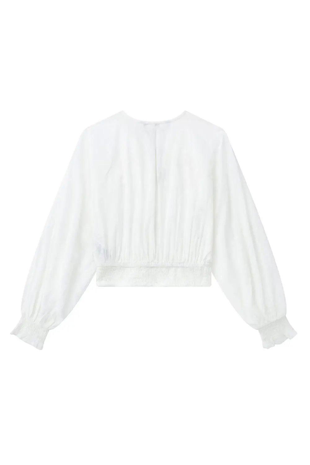'Maggie' V-Neck Lace Layered Top sold by Goodnight Macaroon product image thumbnail 2