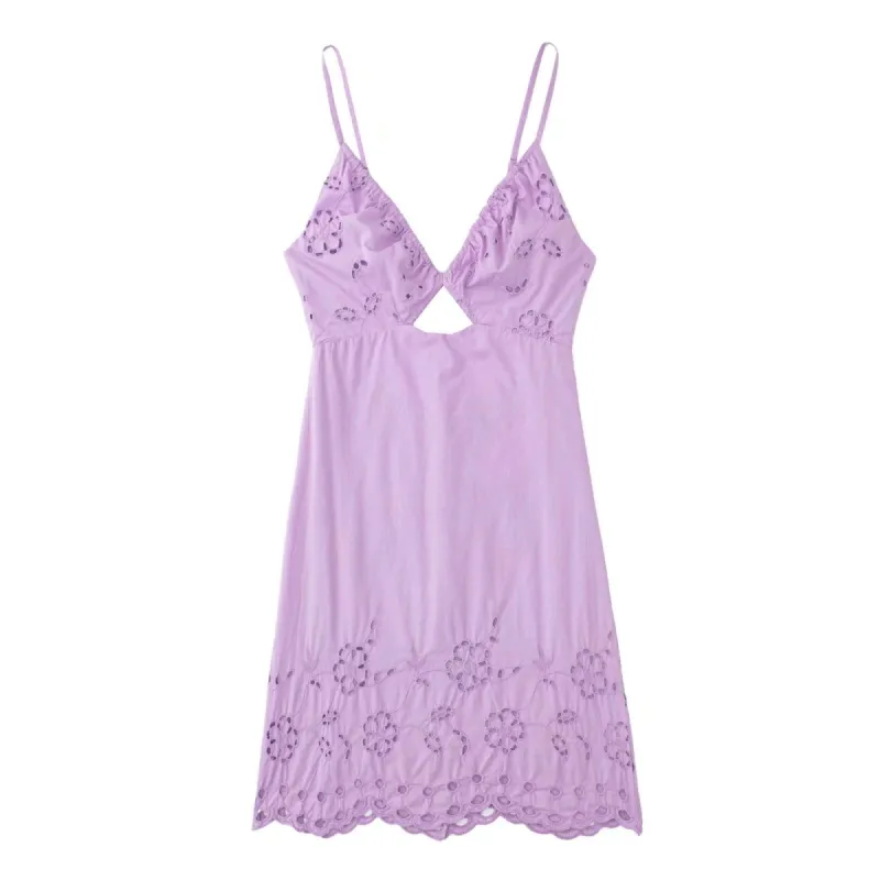 'Chloe' Sleeveless Cutout Embroidered Dress sold by Goodnight Macaroon