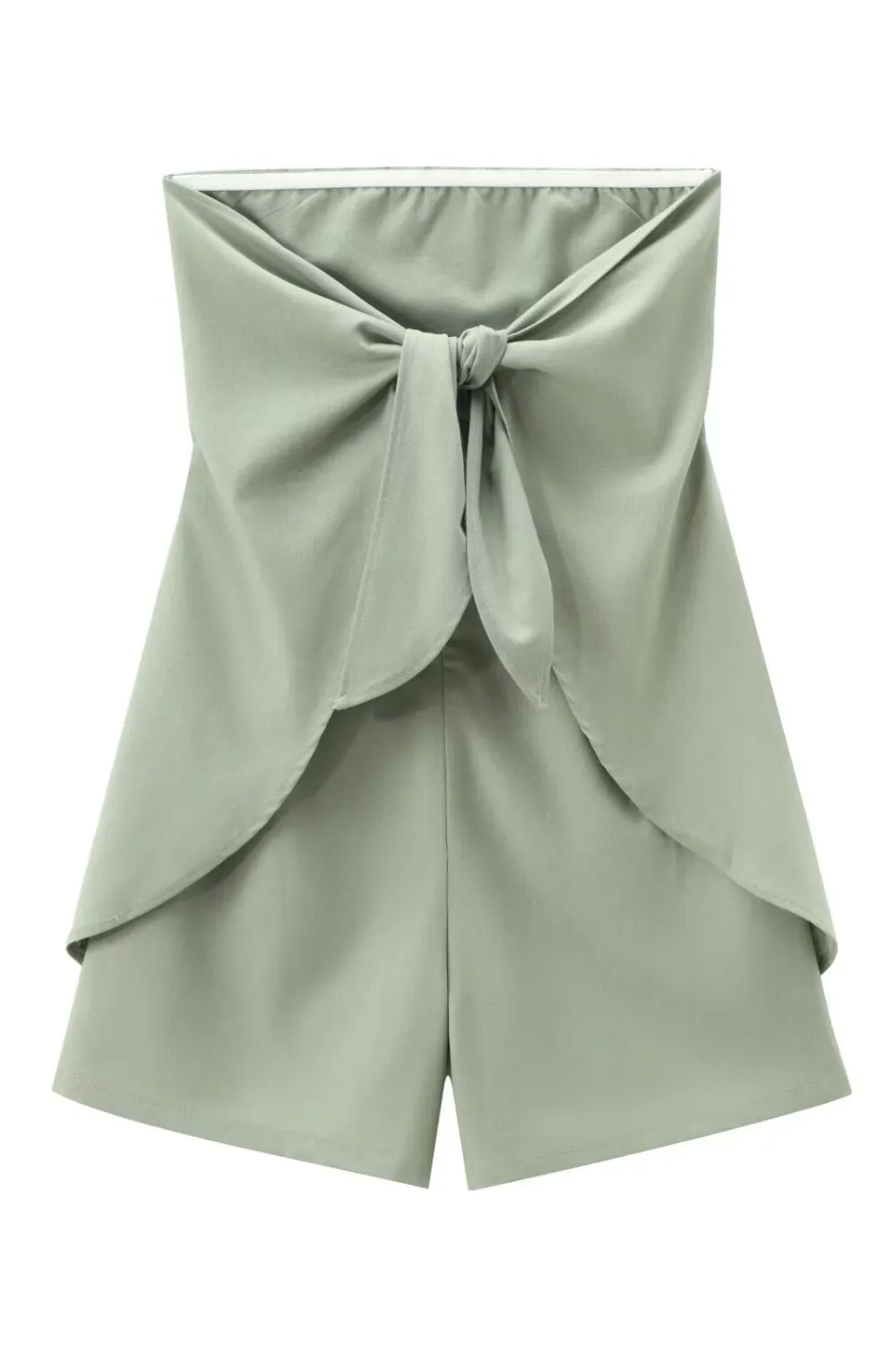 'Matilda' Linen Blend Short Jumpsuit sold by Goodnight Macaroon product image thumbnail 2