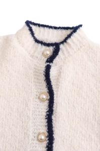 'Zoey' Crochet Sweater Cardigan (2 Colors) sold by Goodnight Macaroon
