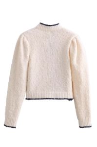 'Zoey' Crochet Sweater Cardigan (2 Colors) sold by Goodnight Macaroon
