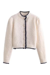 'Zoey' Crochet Sweater Cardigan (2 Colors) sold by Goodnight Macaroon