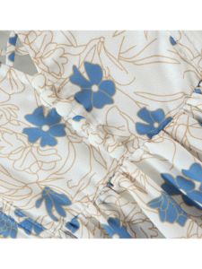 'Lilly' Floral Printed Lace-Up Mini Dress sold by Goodnight Macaroon