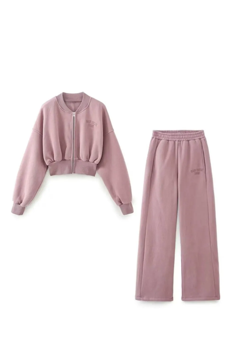 'Lyric' Embroidered Sweatshirt & Joggers (Sold Separately) sold by Goodnight Macaroon
