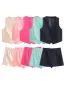 'Camila' Relaxed Fit Suit Waistcoat & Shorts Set sold by Goodnight Macaroon