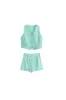 'Camila' Relaxed Fit Suit Waistcoat & Shorts Set sold by Goodnight Macaroon