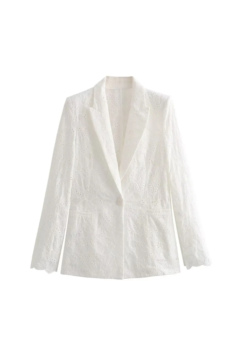 'Scarlett' Embroidered Blazer & Shorts (Sold Separately) sold by Goodnight Macaroon product image thumbnail 2
