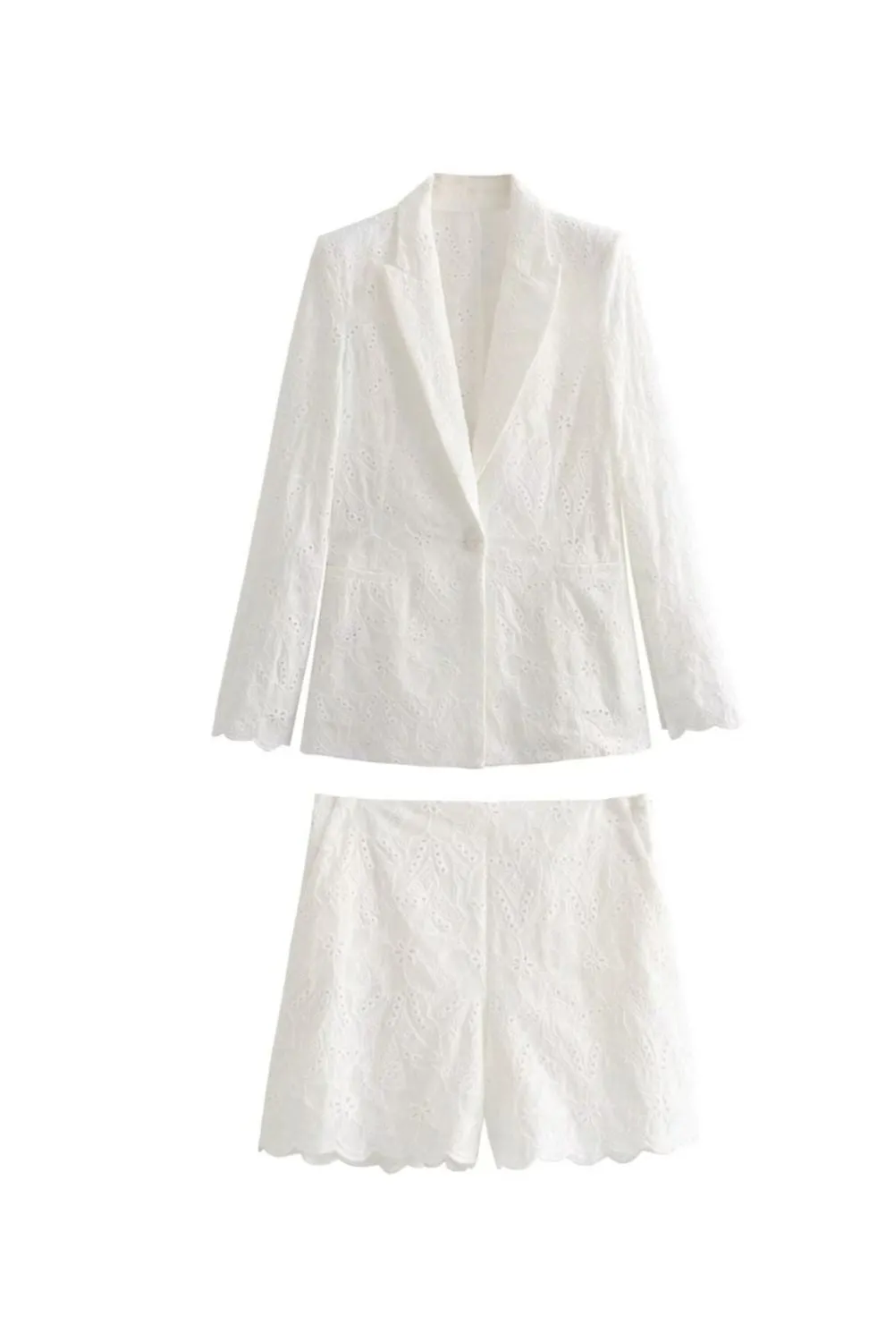 'Scarlett' Embroidered Blazer & Shorts (Sold Separately) sold by Goodnight Macaroon