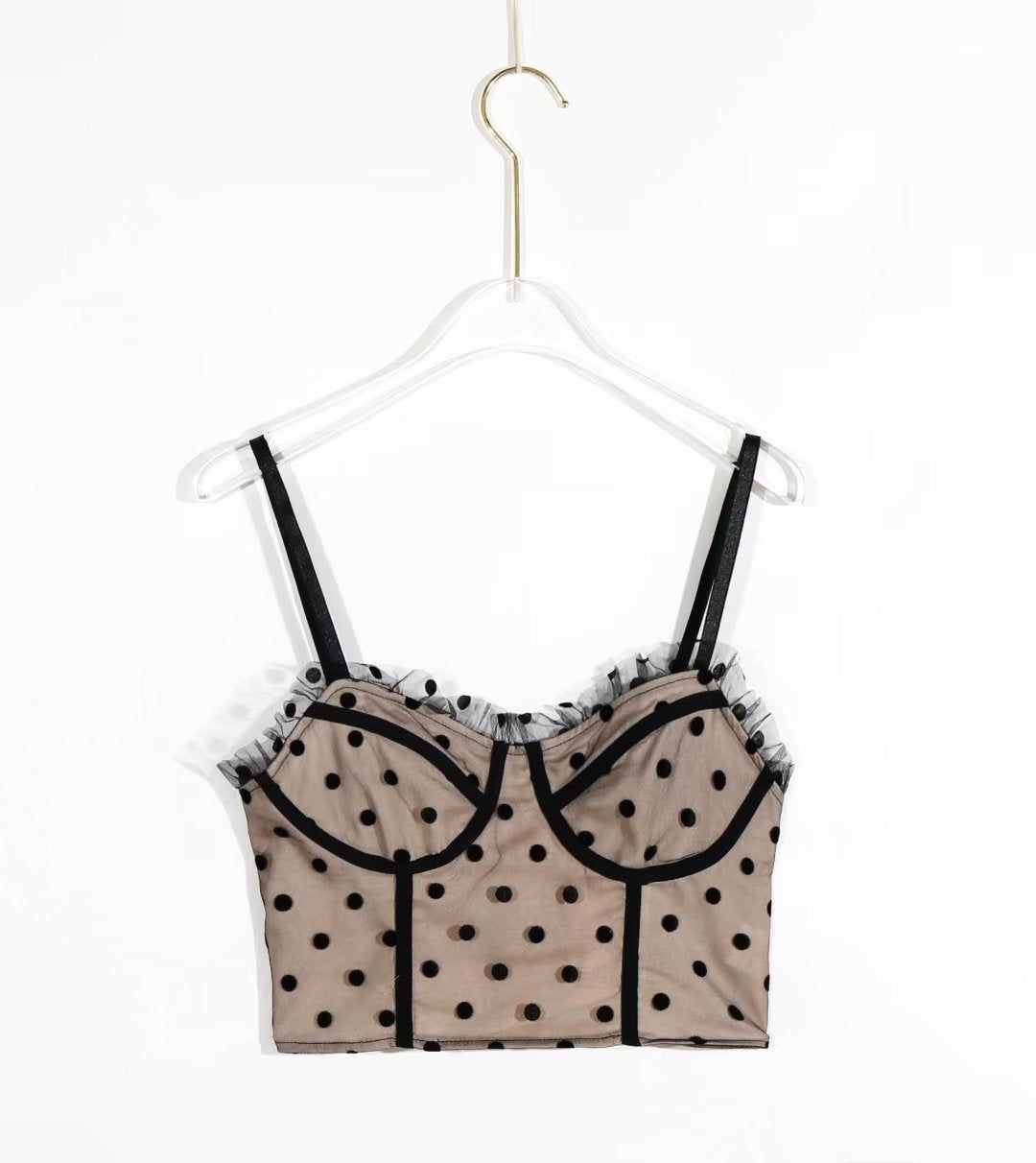 Polka Dot Lace Top #163379 sold by Goodnight Macaroon product image thumbnail 12