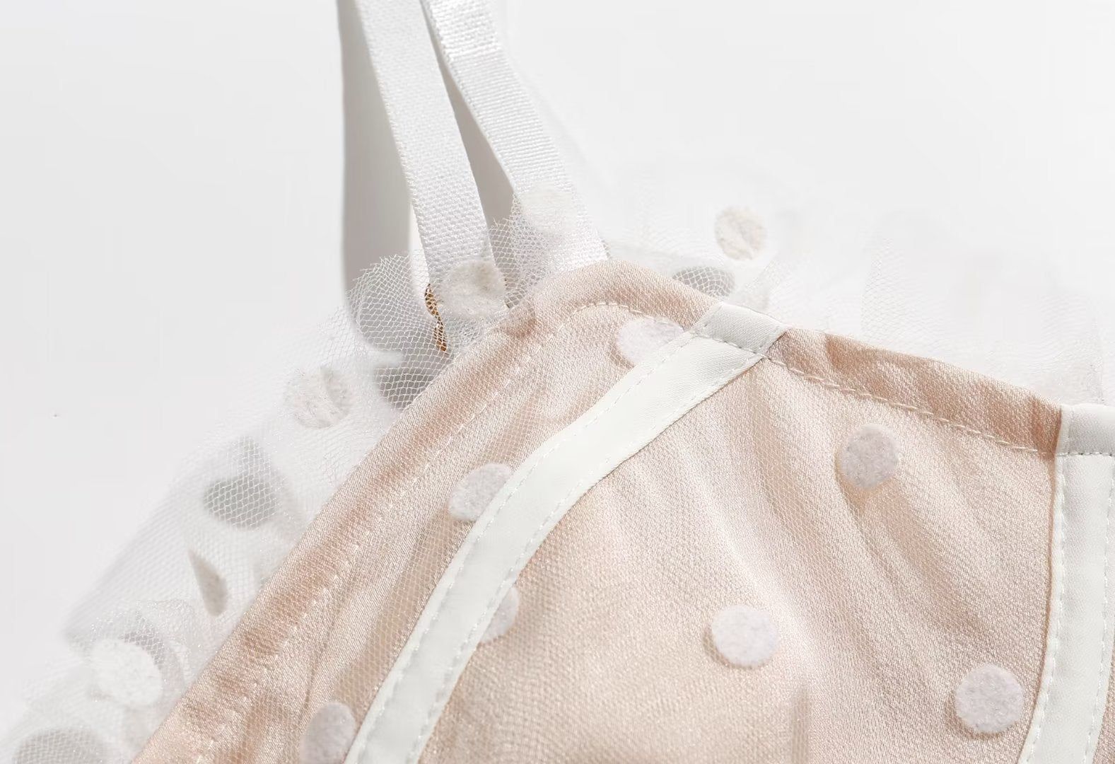 Polka Dot Lace Top #163379 sold by Goodnight Macaroon product image thumbnail 6