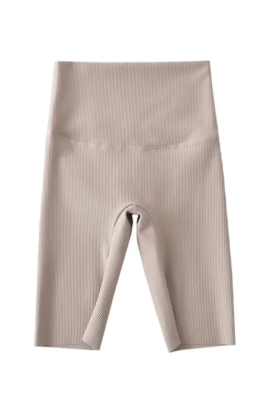 'Gina' Ribbed Thin Sporty Cropped Leggings (4 Colors) sold by Goodnight Macaroon