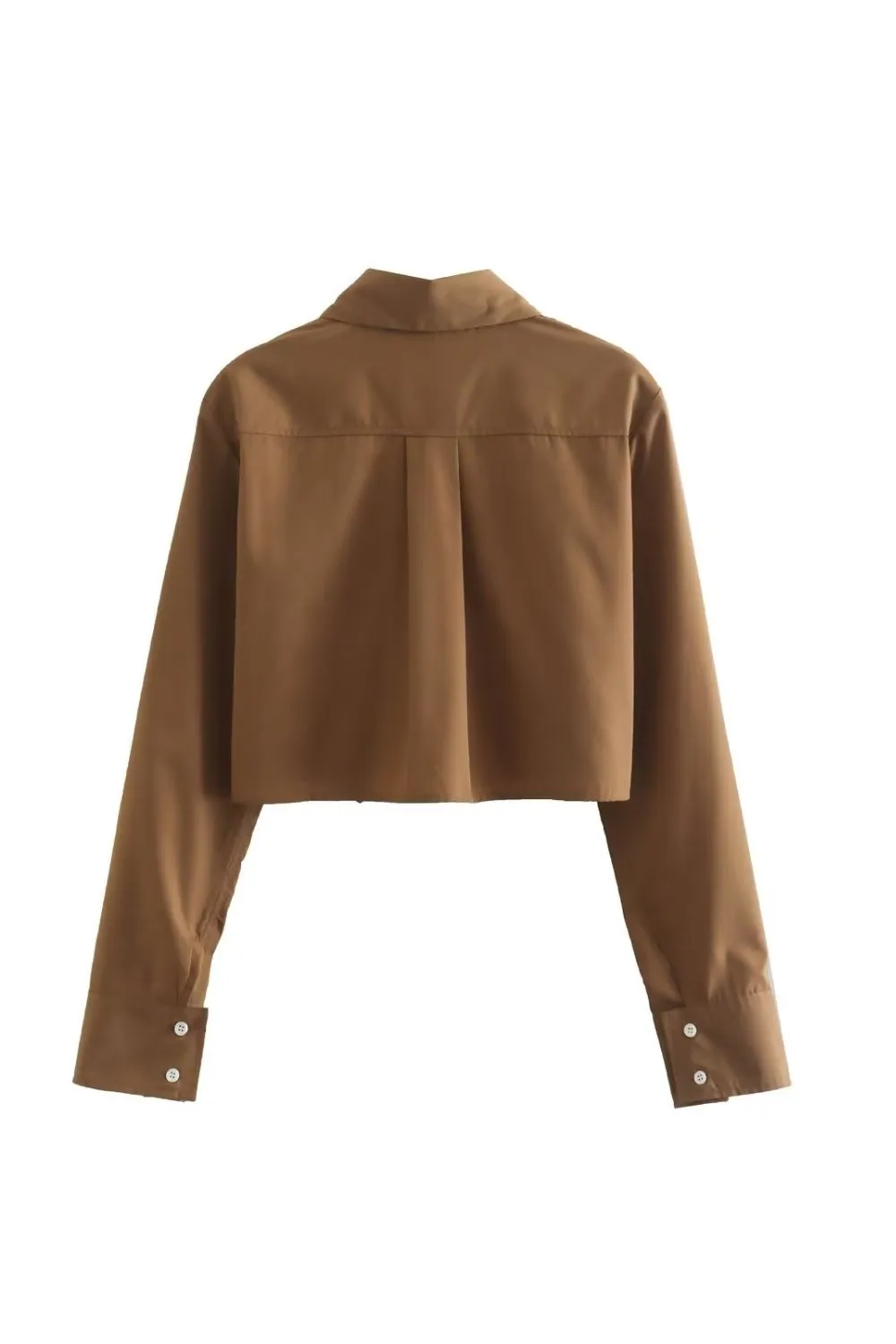 ‘Olga’ Short Collared Long Sleeve Shirt sold by Goodnight Macaroon product image thumbnail 5