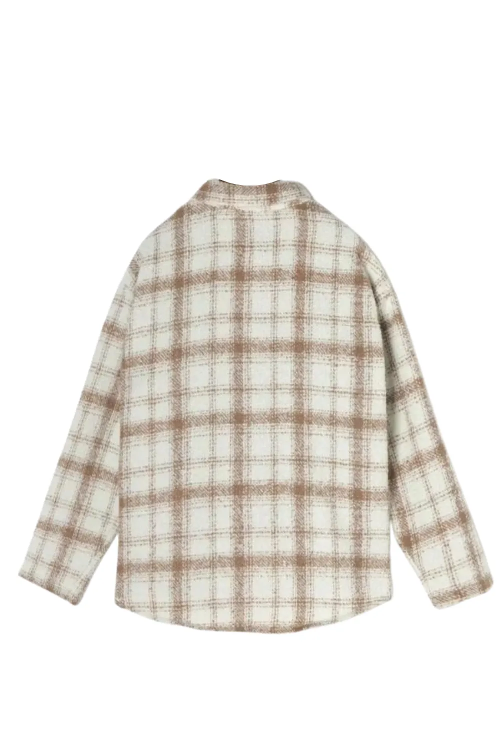 'Candy' Thick Plaid Shirt with Pockets sold by Goodnight Macaroon product image thumbnail 2