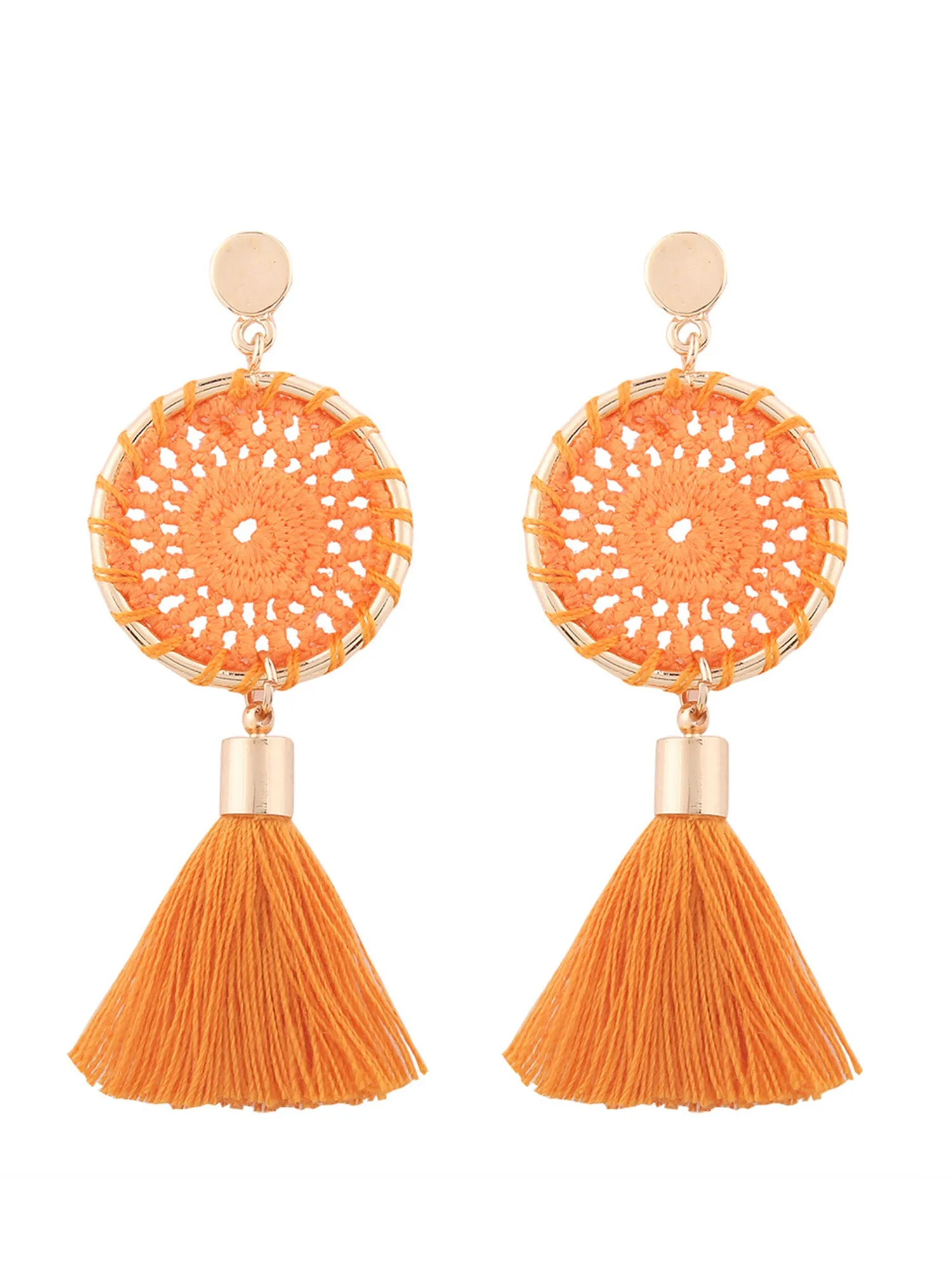 'Esther' Bohemian Tassel Earrings (5 Colors) sold by Goodnight Macaroon