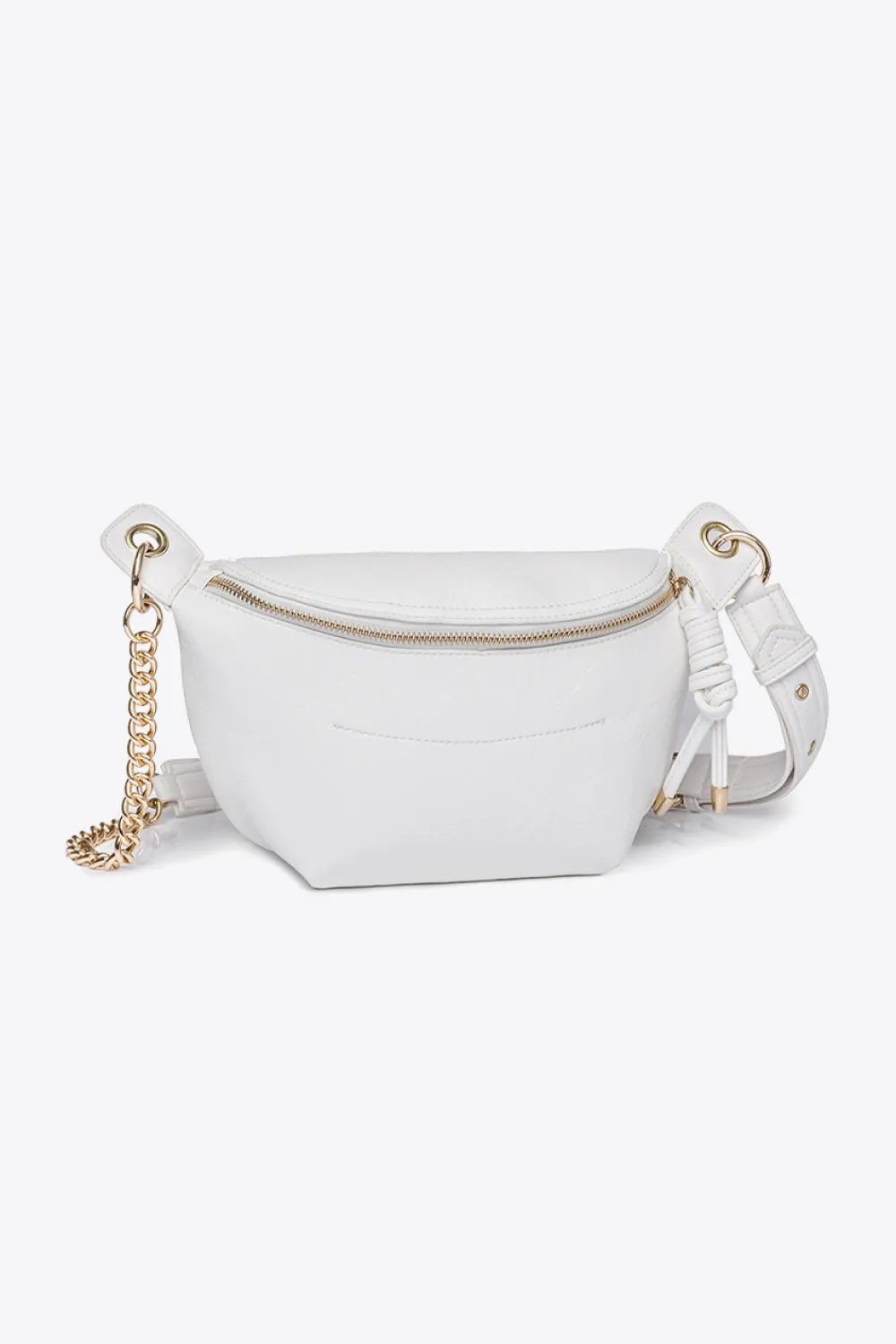PU Leather Chain Strap Crossbody Bag #44488 sold by Goodnight Macaroon product image thumbnail 5