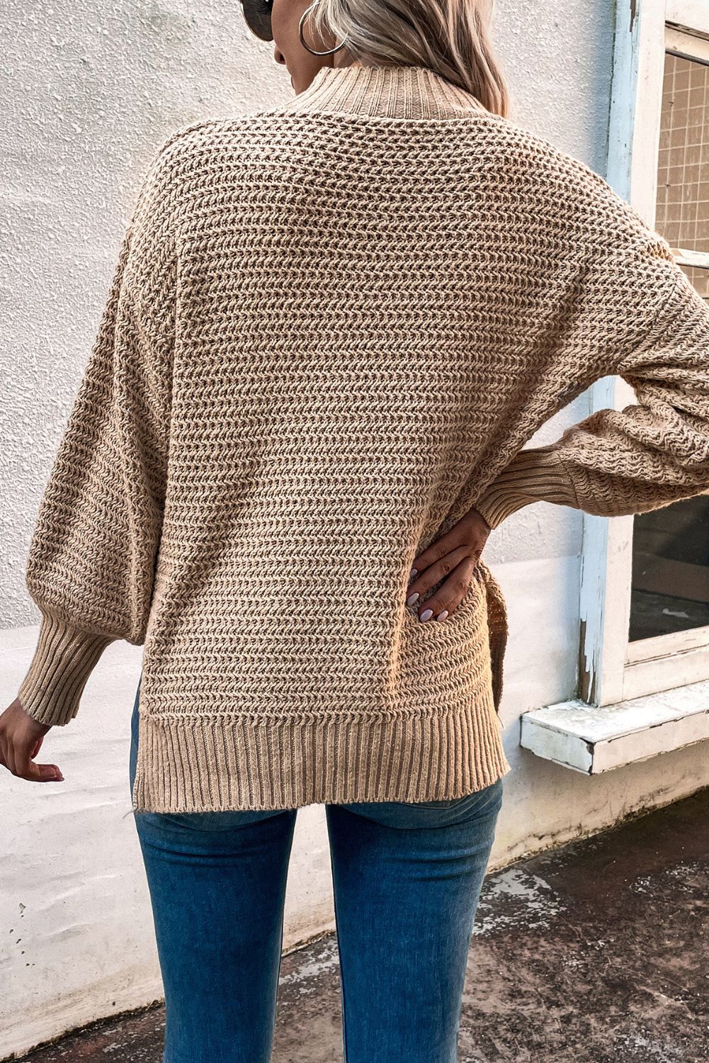 'Brielle' Crew Neck Pullover Sweater (6 COLORS) sold by Goodnight Macaroon product image thumbnail 2