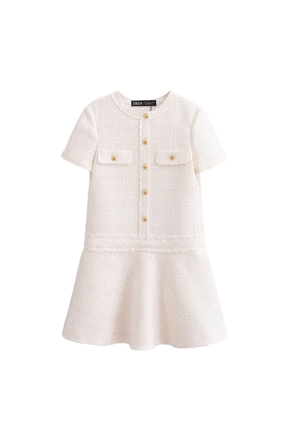 ‘Nora’ Bodycon Textured Mini Dress sold by Goodnight Macaroon product image thumbnail 2