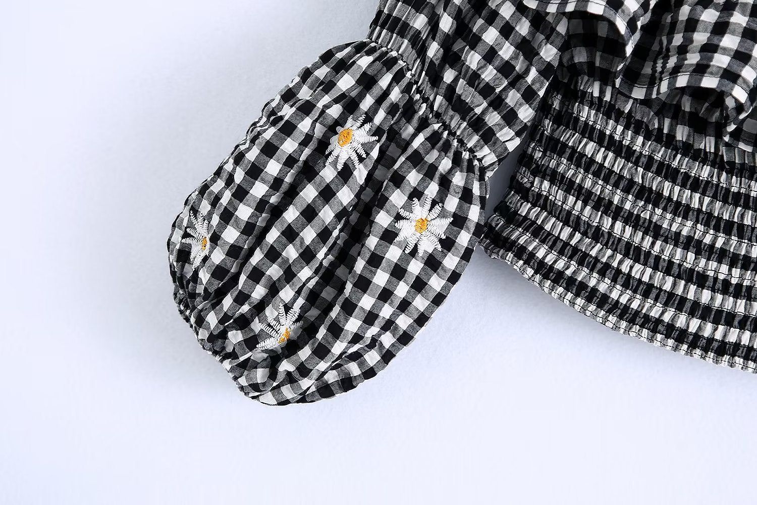 Gingham Crop Top #160136 sold by Goodnight Macaroon product image thumbnail 5