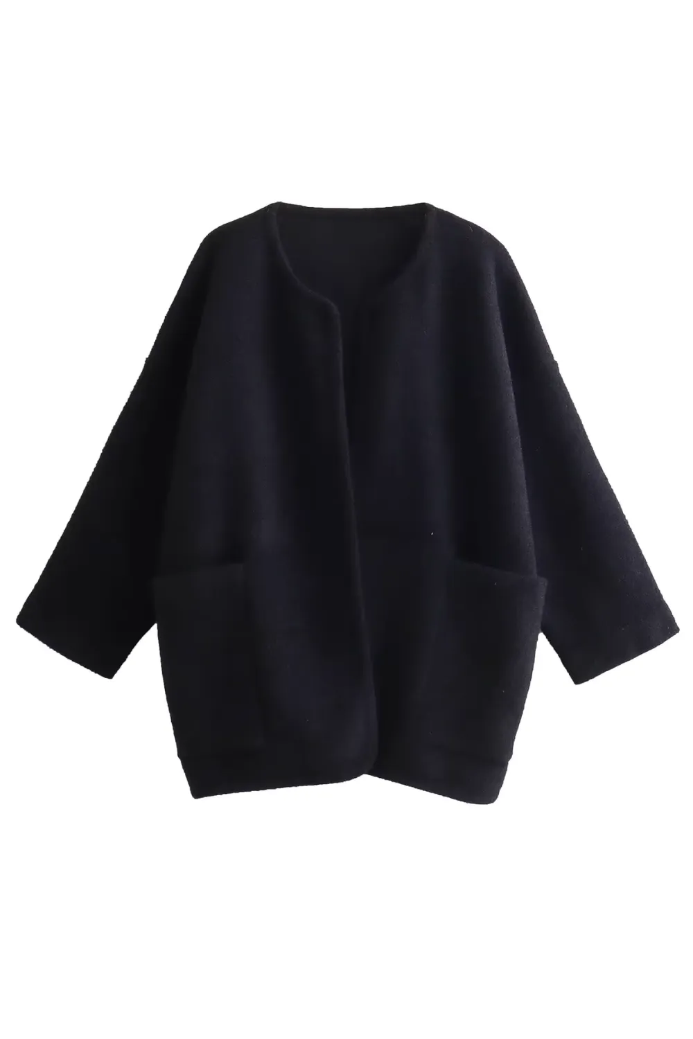 'Ivy' Open-Front Knitted Cardigan (2 Colors) sold by Goodnight Macaroon product image thumbnail 2