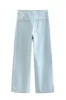 'Barbara' High-Waist Wide-Leg Cropped Jeans (3 Colors) sold by Goodnight Macaroon
