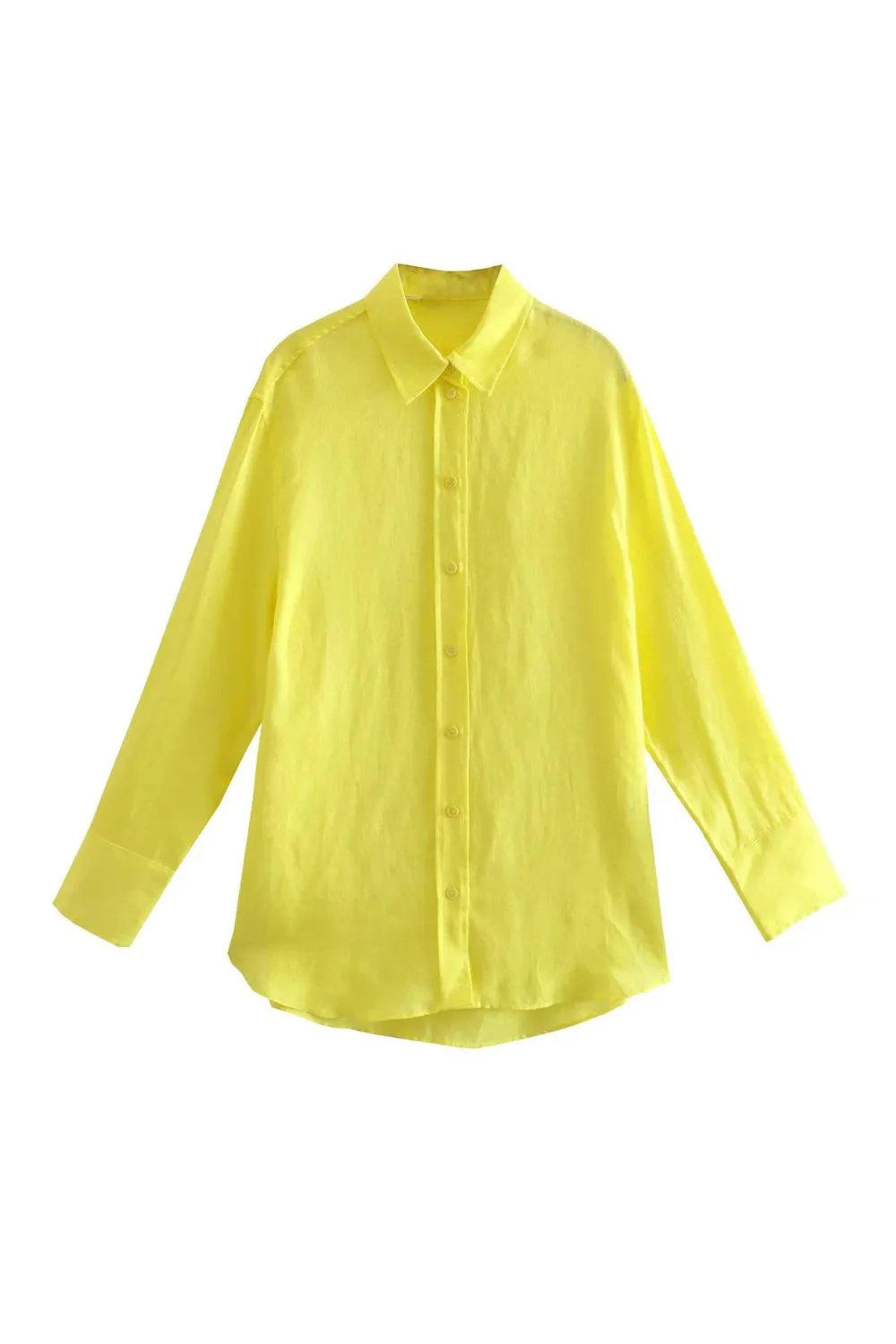 ‘Alyona’ Long-sleeved Button-up Shirt (3 Colors) sold by Goodnight Macaroon product image thumbnail 3