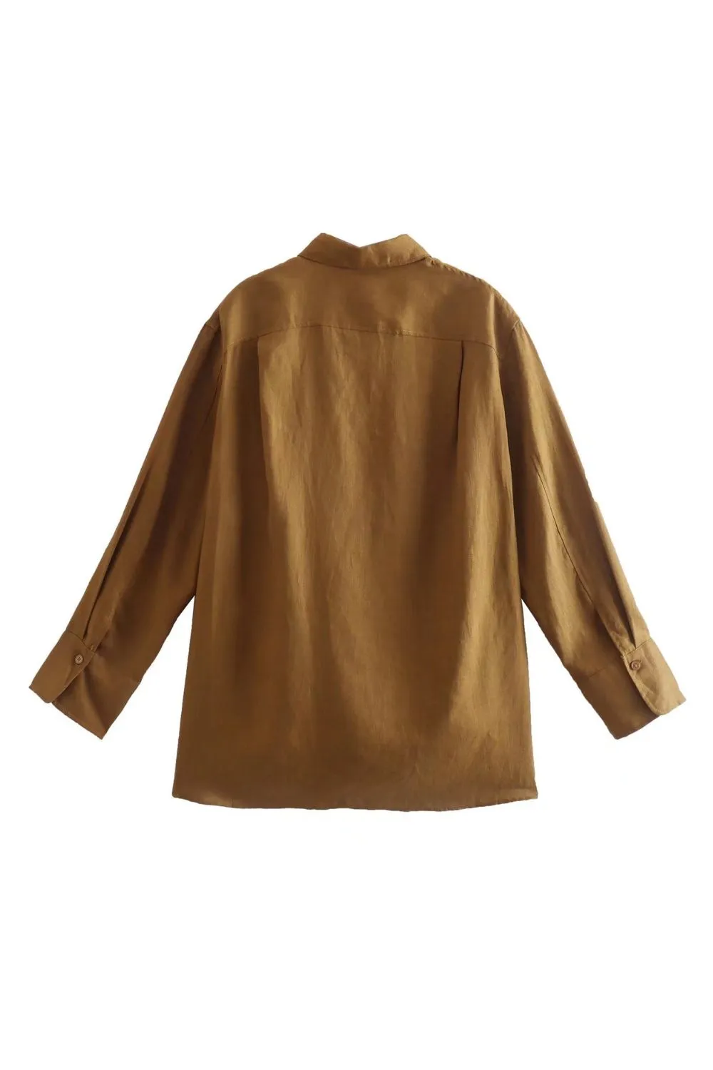 ‘Alyona’ Long-sleeved Button-up Shirt (3 Colors) sold by Goodnight Macaroon product image thumbnail 2