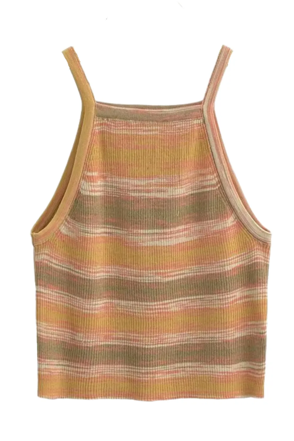 'Dakota' Stripe Sleeveless Knitted Top sold by Goodnight Macaroon