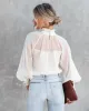 Lantern Sleeve Lace Blouse #144620 sold by Goodnight Macaroon