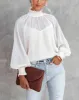 Lantern Sleeve Lace Blouse #144620 sold by Goodnight Macaroon