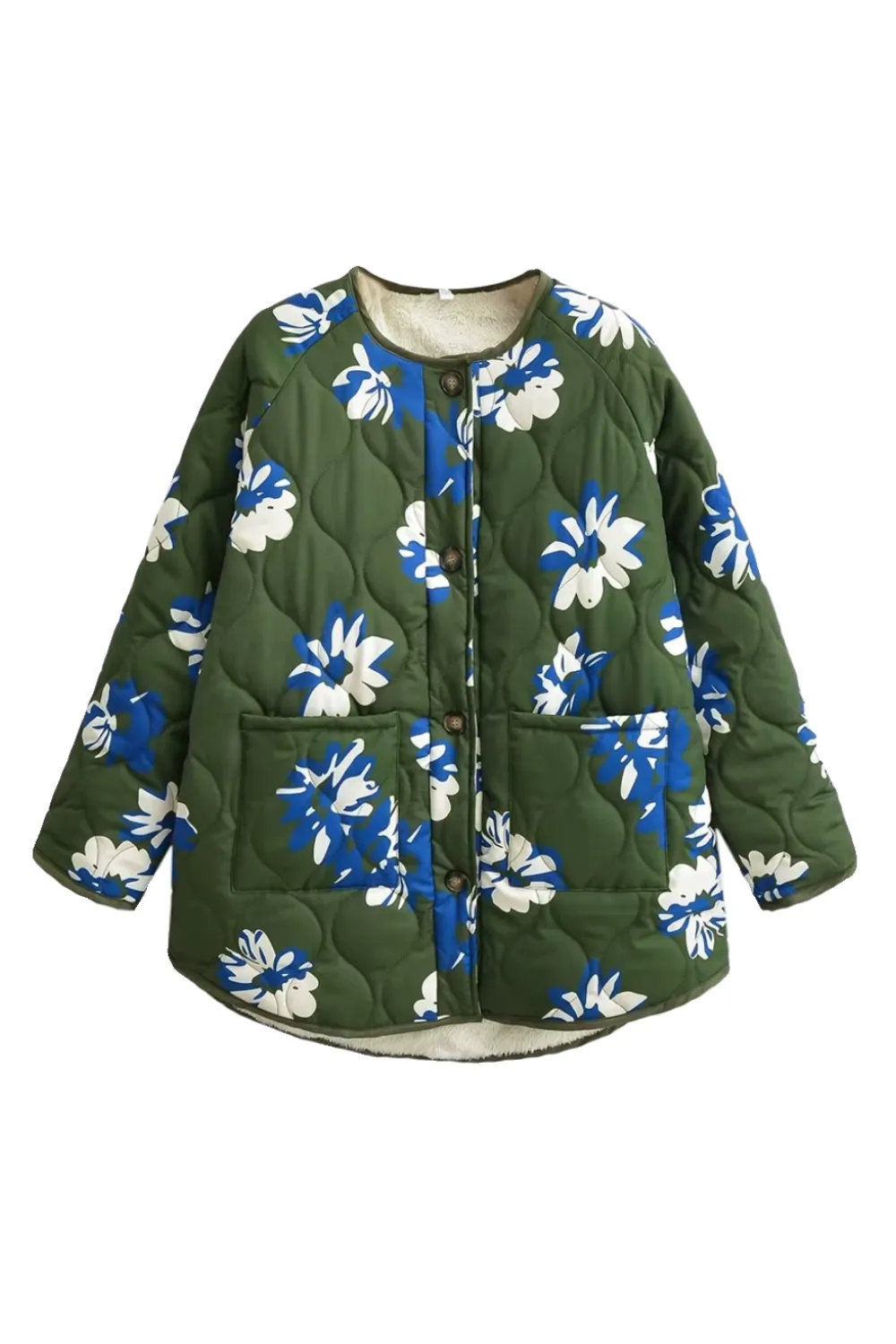 'Gretchen' Quilted Fleeced Cotton Jacket sold by Goodnight Macaroon