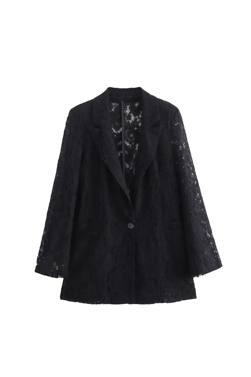 'Valentina' Lace Blazer & Skirt Set (Sold Separately) sold by Goodnight Macaroon product image thumbnail 2