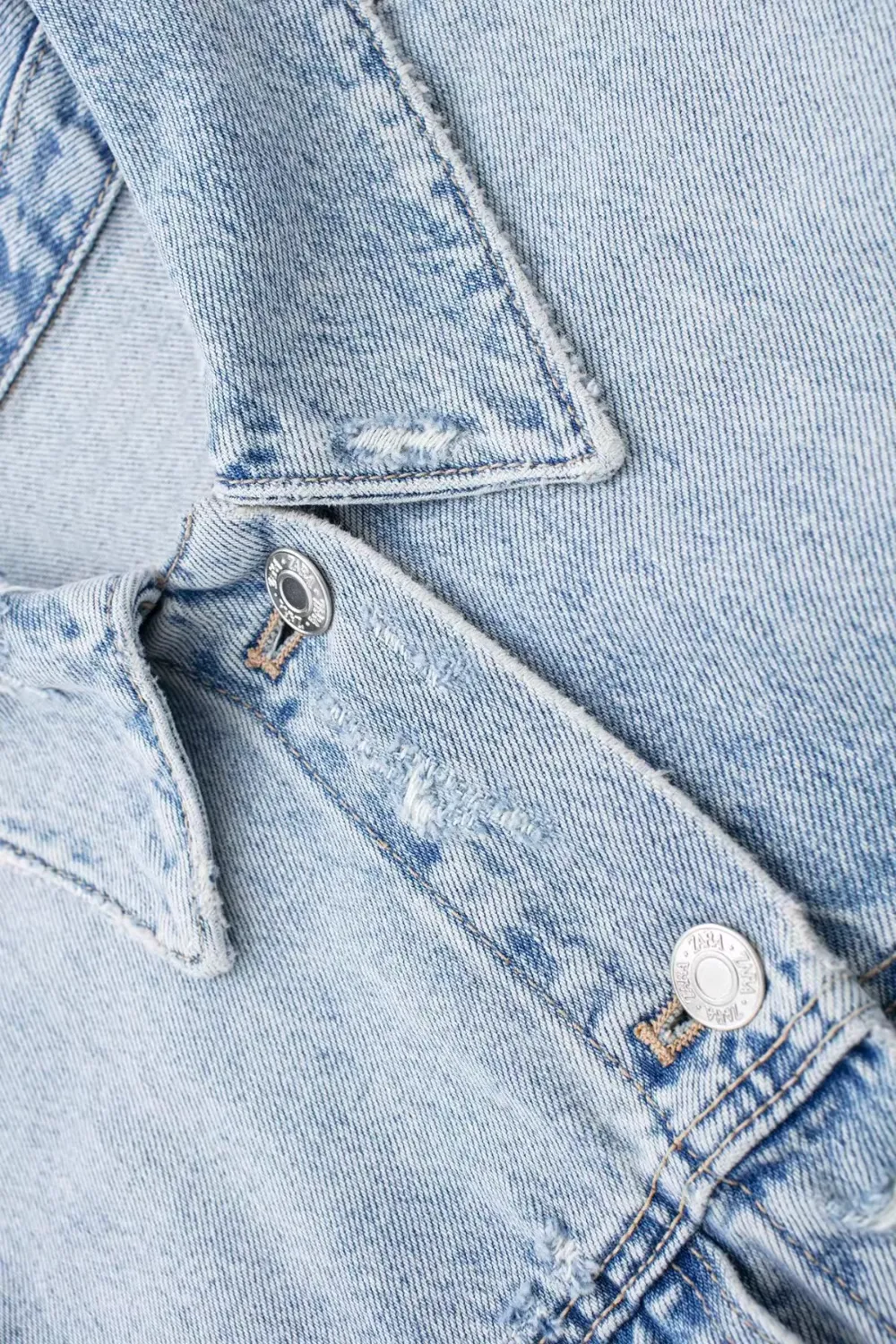 'Kelsey' Denim Short Jacket sold by Goodnight Macaroon product image thumbnail 4