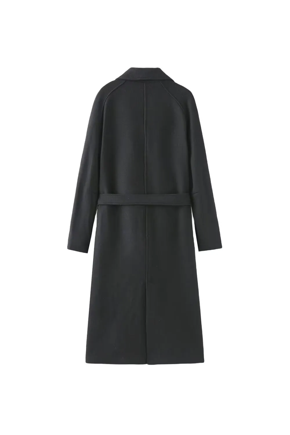 'Jade' Belted Woolen Trench Coat sold by Goodnight Macaroon product image thumbnail 5