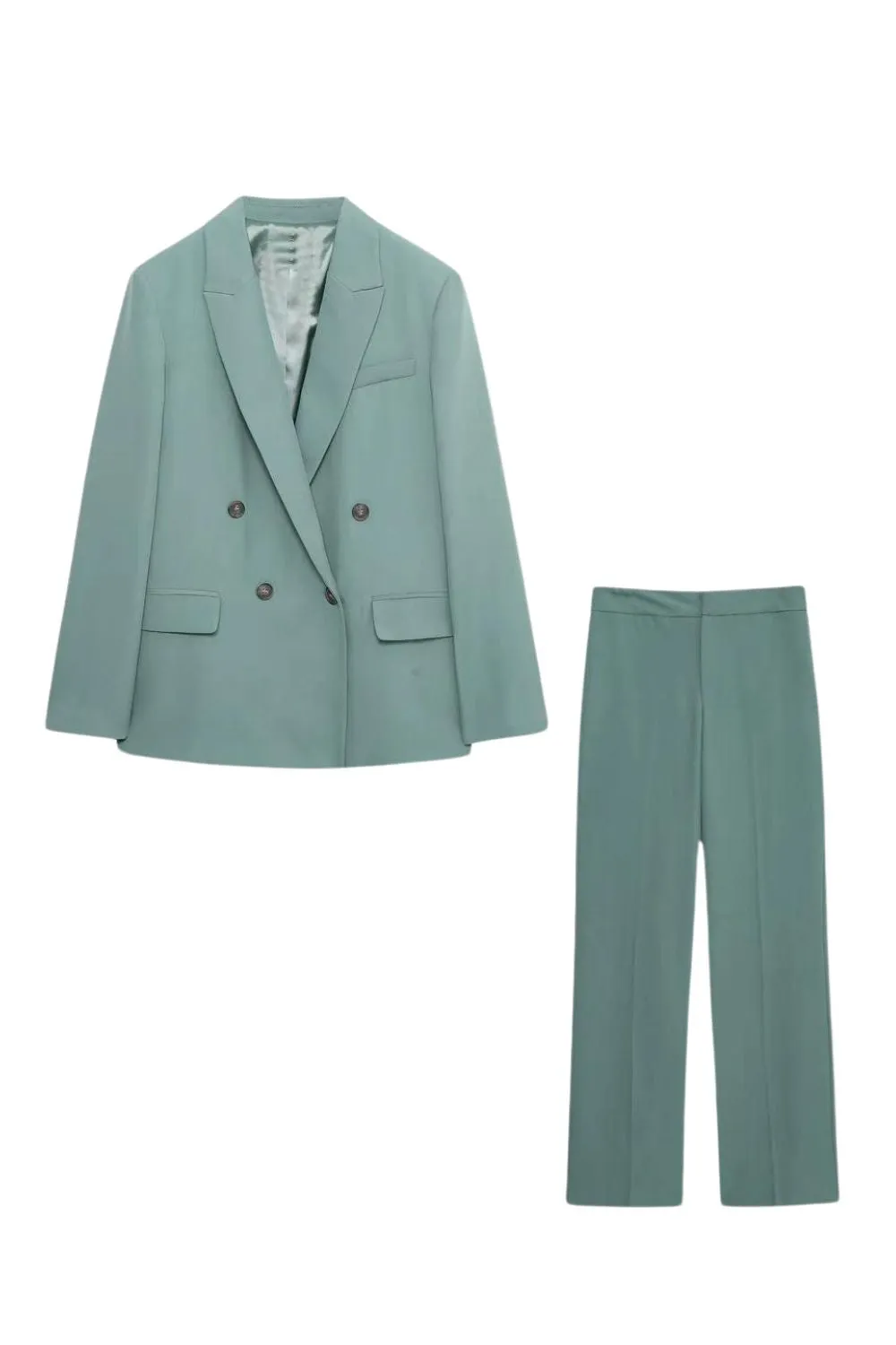 ' Edgar' Long Blazer & High-Waist Trousers Set (Sold Separately) sold by Goodnight Macaroon