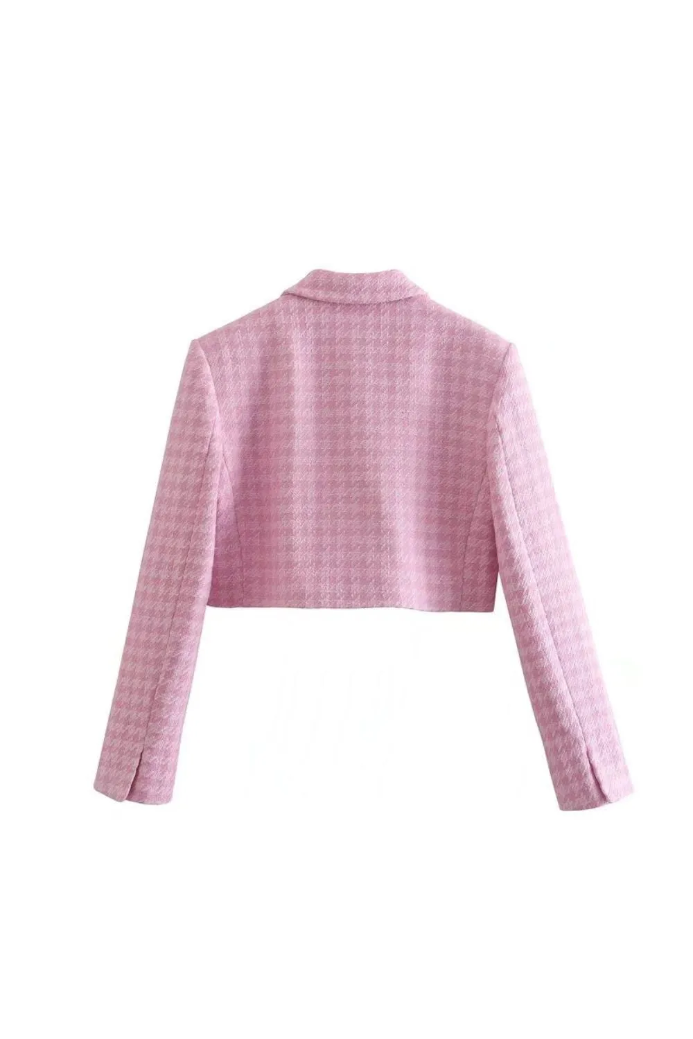 ‘ Jason’ Houndstooth Tailored Blazer & Skirt Pants (Sold Separately) sold by Goodnight Macaroon product image thumbnail 3